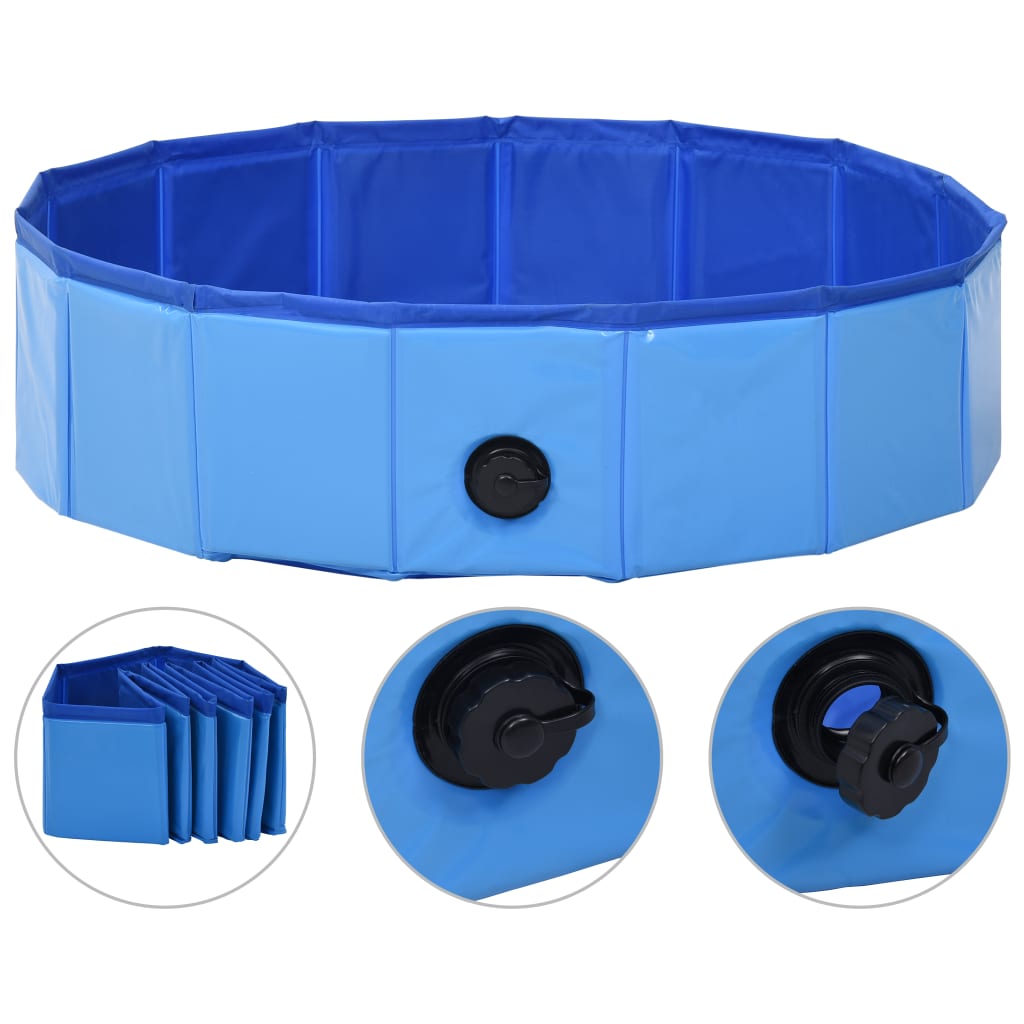 coolu Plansch-Pool – robustes PVC, faltbar mit Ablassventil