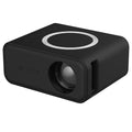 coolu Mini-Beamer YT300 in Schwarz – kabelloses Heimkino