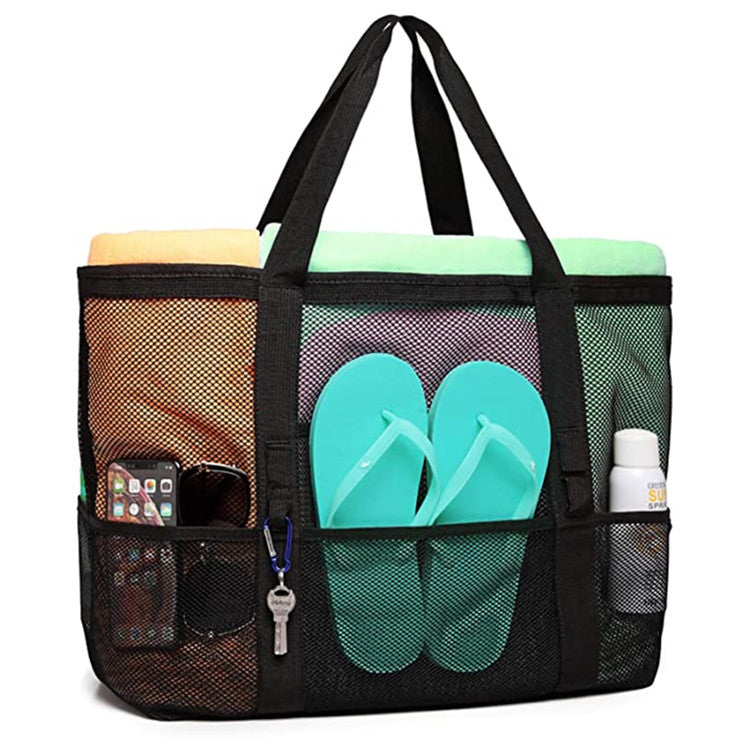 XL Mesh-Strandtasche – wasserdurchlässig und sandfrei