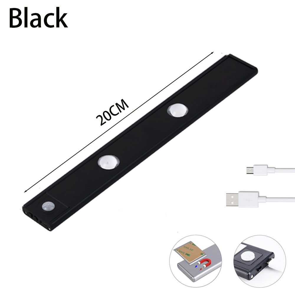Kabellose LED-Leuchte magnetisch montiert