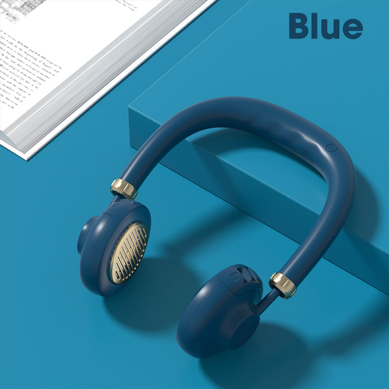coolu Nackenventilator – bladeless, sicher, USB-wiederaufladbar