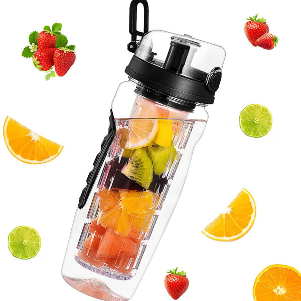 coolu Fruit-Infuser Trinkflasche 950 ml BPA-frei